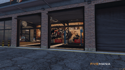 FIVEM Bayside Ride And Rev Mechanic | Custom Mechanic Shop MLO | Interior & Exterior | Add-On | Optimized | Fivem Ready | High Quality — image 3