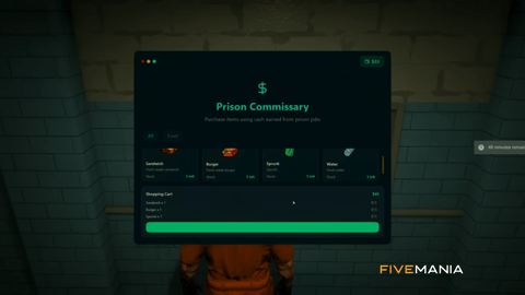 FIVEM Prison System | Comprehensive Corrections Management Script | Prisoner Management | Crafting | Tasks & Patrols | Tablet UI | Add-On | Optimized | Fivem Ready | High Quality, image 14