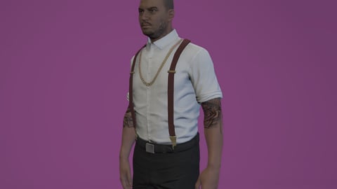 Jimenez | Male Ped | Multiple Outfits | Optimized & Fivem Ready [Add-On] — image 4