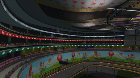 FIVEM Panic Stadium | Multi-Purpose Sports Arena MLO | Interior & Exterior | Go-Kart Track | Food Stalls | Parking Garage | Add-On | Optimized | Fivem Ready | High Quality — image 15