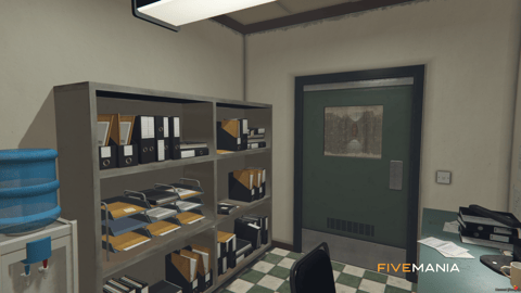 FIVEM Sandy Sheriff | Detailed Law Enforcement MLO | Interior & Exterior | Jail Cells | Office Spaces | Garage | Add-On | Optimized | Fivem Ready | High Quality — image 17