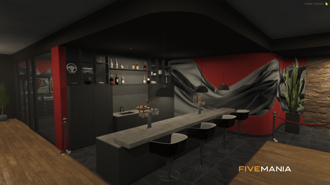 FIVEM Pier 76 Car Club | Multi-Purpose Car Club MLO | Interior & Exterior | Bar & Lounge | Showroom Garage | Add-On | Optimized | Fivem Ready | High Quality — image 9