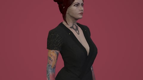 Mary | Female Ped | Multiple Outfits | Optimized & Fivem Ready [Add-On] — image 3