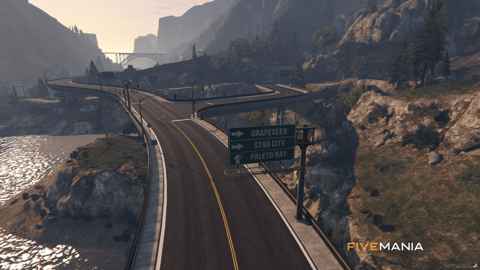 FIVEM Bridge Sandy Paleto | Expanded Map Edit | New Roads & Scenic Views | Add-On | Optimized | Fivem Ready | High Quality — image 5