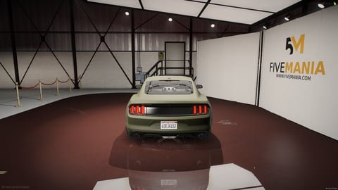 FIVEM Mustang | Realistic Sports Car [Unbadged] Add-On | Interior & Exterior | Working Lights | Optimized | Fivem Ready | High Quality — image 6