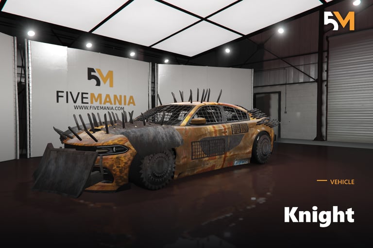 FIVEM Knight, Rusty Texture