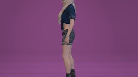 Michelle | Female Ped | Multiple Outfits | Optimized & Fivem Ready [Add-On] — image 9