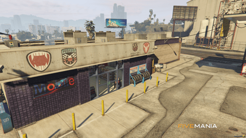FIVEM Los Santos Customs Mechanic Airport Section | Expanded Mechanic Shop MLO | Interior & Exterior | Lounge Area | Underground Parking | Add-On | Optimized | Fivem Ready | High Quality — image 26