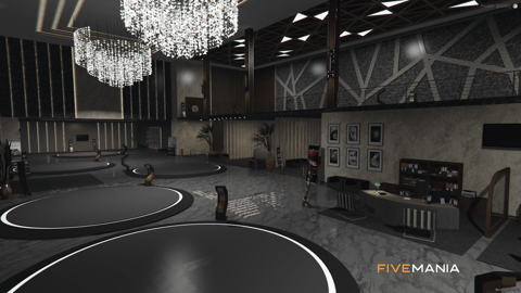 FIVEM Luxury Autos | Premium Car Dealership MLO | Showroom & Offices | Working Garage | Interior & Exterior | Add-On | Optimized | Fivem Ready | High Quality — image 4
