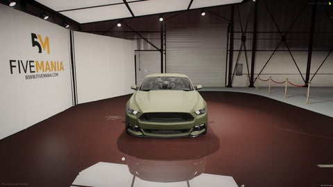 FIVEM Mustang | Realistic Sports Car [Unbadged] Add-On | Interior & Exterior | Working Lights | Optimized | Fivem Ready | High Quality — image 4
