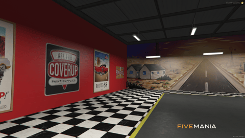 FIVEM Route 68 Garage | Custom Mechanic Shop MLO | Interior & Exterior | Add-On | Optimized | Fivem Ready | High Quality — image 15