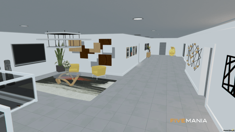 FIVEM Eclipse Rooftop House | Luxury Rooftop House MLO | Interior & Exterior | Pool & Helipad | Add-On | Optimized | Fivem Ready | High Quality — image 5