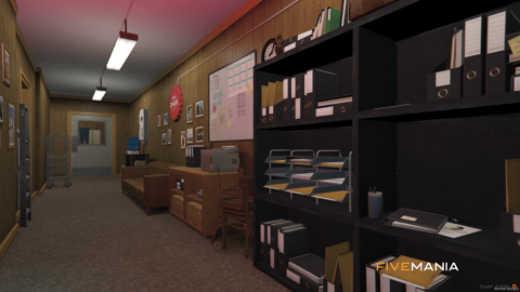 FIVEM Route 68 Diner | Classic American Diner MLO | Interior & Exterior | Detailed Kitchen | Office & Restrooms | Add-On | Optimized | Fivem Ready | High Quality — image 9