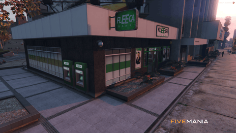 FIVEM Fleeca V3 | Enhanced Bank MLO | Interior & Exterior | Vault Area | Office Space | Add-On | Optimized | Fivem Ready | High Quality — image 15