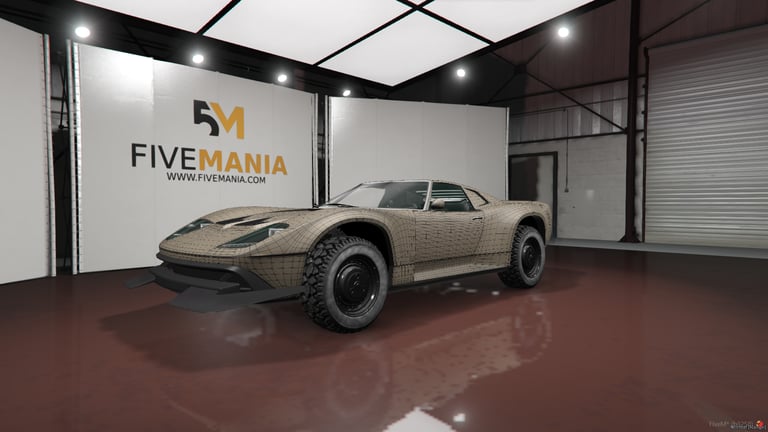 FIVEM Ford GT40, Lore Friendly Rally Sports Car