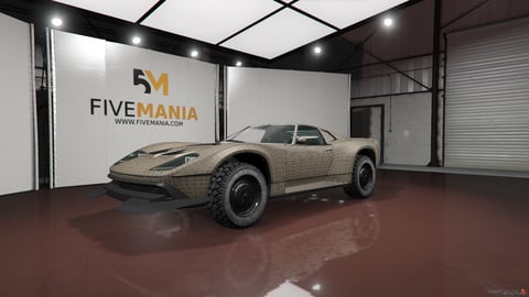 FIVEM Ford GT40 | Lore Friendly Rally Sports Car | Off-Road Tires | Wide Body Kit | Custom Handling | Add-On | Optimized | Fivem Ready | High Quality cover