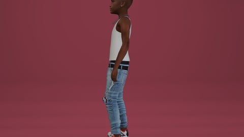 Finn | Male Teen Ped | Multiple Outfits | Optimized & Fivem Ready [Add-On] — image 9