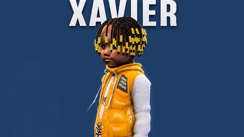 Xavier | Male Ped | Multiple Outfits | Optimized & Fivem Ready [Add-On] cover