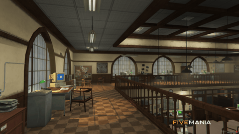 FIVEM Davis Sheriff Department | Lore-Friendly Sheriff's Department MLO | Interior & Exterior | Add-On | Optimized | Fivem Ready | High Quality — image 17
