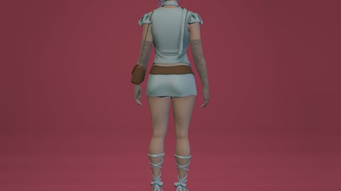 Maysha | Female Ped | Multiple Outfits | Optimized & Fivem Ready [Add-On] — image 8