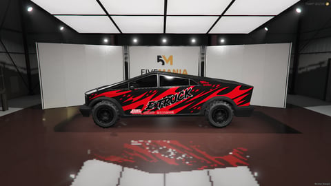 FIVEM E-Truck | Futuristic Electric Pickup [Unbadged] Add-On | Custom Liveries | Optimized | Fivem Ready | High Quality, image 7