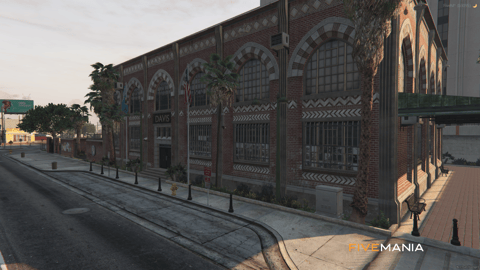 FIVEM Davis Department | Lore-Friendly Police Department MLO | Interior & Exterior | Offices & Jail Cells | Optimized | Add-On | Fivem Ready | High Quality — image 2