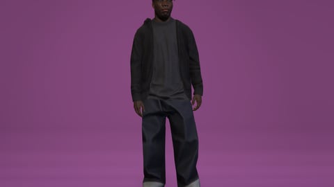 Jamal | Male Ped | Multiple Outfits | Optimized & Fivem Ready [Add-On] — image 6