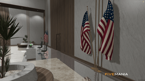 FIVEM Down Town Courthouse | Grand Legal MLO | Interior & Exterior | Offices & Waiting Areas | Add-On | Optimized | Fivem Ready | High Quality — image 10