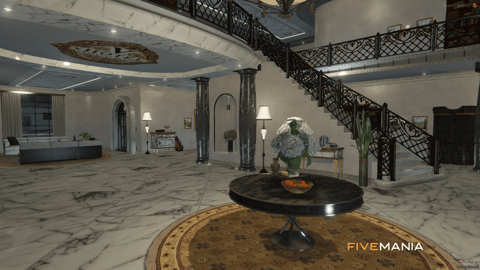 FIVEM V Hotel | Luxury Hotel MLO | Interior & Exterior | Multiple Rooms | Conference Room | Pool Table | Add-On | Optimized | Fivem Ready | High Quality — image 17