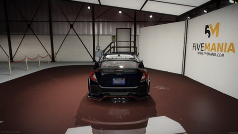 FIVEM Honda Civic Type R | Realistic Sports Car [Badged] Add-On | Interior & Exterior | Custom Rims | Working Lights | Optimized | Fivem Ready | High Quality — image 6