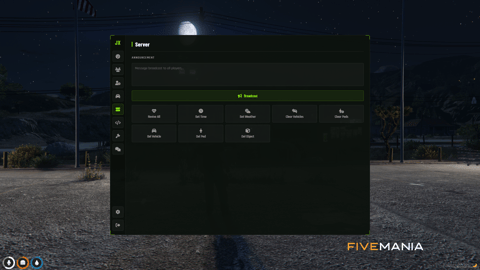 FIVEM Admin Panel | Comprehensive Server Management Script | Player Management | Server Controls | Self Actions | QBCore Compatible | Add-On | Optimized | Fivem Ready | High Quality, image 9