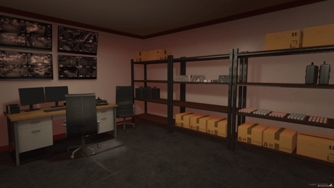 FIVEM Chinese Casino | Grand Casino Interior | Interior & Exterior | Security Room | Office | Add-On | Optimized | Fivem Ready | High Quality — image 24