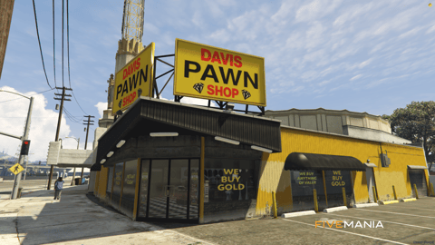 FIVEM Pawn Shop | Detailed Business MLO | Interior & Exterior | Office & Storage | Custom Props | Add-On | Optimized | Fivem Ready | High Quality — image 2