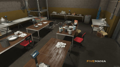 FIVEM 17 Warehouses | Multi-Purpose Warehouse Pack | Interior & Exterior | Drug Labs | Grow Ops | Storage MLOs | Add-On | Optimized | Fivem Ready | High Quality — image 29