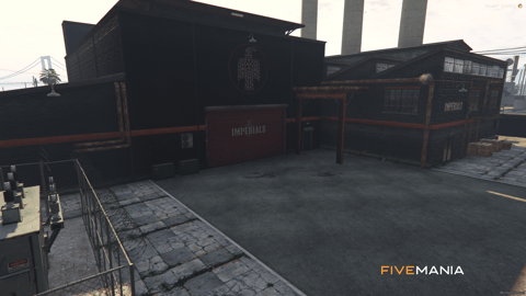 FIVEM Bighorn Biker Club | Biker Gang Clubhouse MLO | Interior & Exterior | Garage | Meeting Room | Lounge | Add-On | Optimized | Fivem Ready | High Quality — image 4