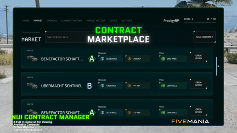FIVEM Car Boosting V2 | Advanced Crime System | Chop Shops | Vehicle Theft | VIN Scratch Contracts | Multiple Steal Methods | Add-On | Optimized | Fivem Ready | High Quality, image 3