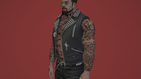 Rudolf | Male Ped | Multiple Outfits | Optimized & Fivem Ready [Add-On] — image 4
