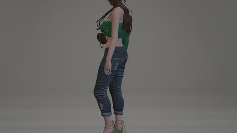 Anita | Female Ped | Multiple Outfits | Optimized & Fivem Ready [Add-On] — image 9