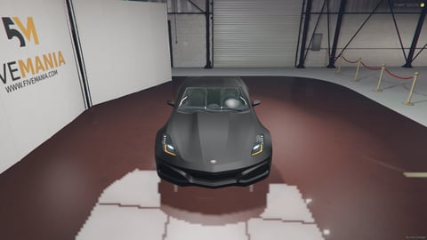 FIVEM Coquette D91 | Realistic Sports Car Add-On | Working Lights | Custom Wheels | Optimized | Fivem Ready | High Quality, image 5