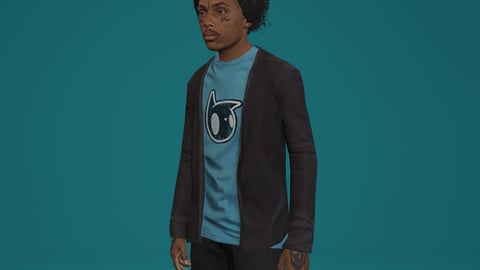 Oozi | Male Ped | Multiple Outfits | Optimized & Fivem Ready [Add-On] — image 4