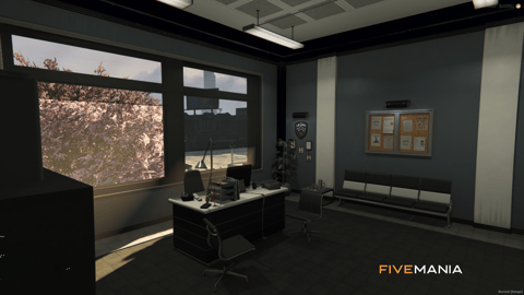 FIVEM Mission Row Pd | Detailed Police Station MLO | Interior & Exterior | Custom Props | Lore Friendly | Add-On | Optimized | Fivem Ready | High Quality — image 29