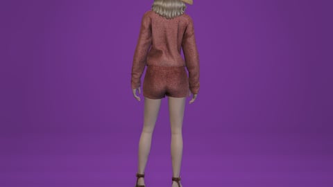 Yuna | Female Ped | Multiple Outfits | Optimized & Fivem Ready [Add-On] — image 8