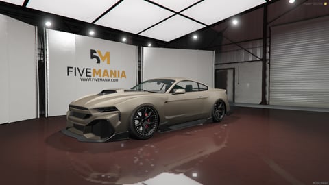 FIVEM Ford Mustang GT | Realistic Sports Car [Badged] Add-On | Interior & Exterior | Tuning Parts | Working Lights | Add-On | Optimized | Fivem Ready | High Quality, image 3