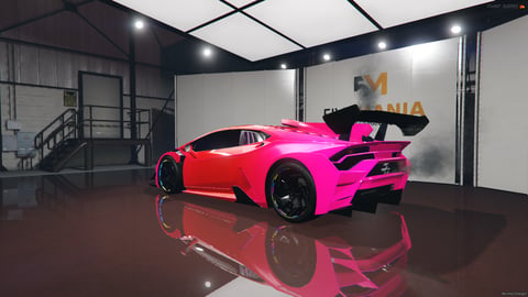 FIVEM Choilambo | Realistic Sports Car [Unbadged] Add-On | Custom Body Kit | Rear Spoiler | Custom Wheels | Optimized | Fivem Ready | High Quality — image 8