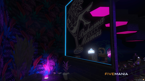 FIVEM Bahama Mamas Club | Iconic Nightclub MLO | Interior & Exterior | DJ Booth | Heist Room | Optimized Lighting | Add-On | Optimized | Fivem Ready | High Quality — image 4