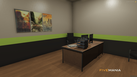 FIVEM Gruppe Sechs Headquarters | Lore-Friendly Corporate Headquarters MLO | Interior & Exterior | Multiple Offices | Meeting Rooms | Locker Rooms | Add-On | Optimized | Fivem Ready | High Quality — image 13