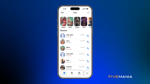 FIVEM Phone Script | Advanced Mobile Phone System | Modern UI | Contacts & Calls | Invoicing App | Dating App | Banking App | Add-On | Optimized | Fivem Ready | High Quality, image 11