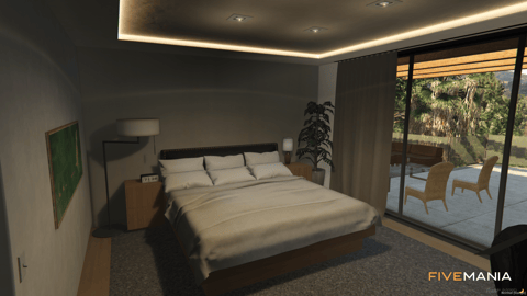 FIVEM Richman Royal Manor | Luxury Modern Estate | Interior & Exterior | Swimming Pool | Add-On | Optimized | Fivem Ready | High Quality — image 9