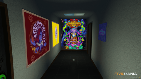 FIVEM Blaze Dispensary | Immersive Cannabis Dispensary MLO | Interior & Exterior | Rooftop Lounge | Grow Room | Office | Add-On | Optimized | Fivem Ready | High Quality — image 13