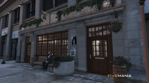 FIVEM The Last Night Bar | Classic Pub MLO | Interior & Exterior | Custom Props | Detailed Bar | Add-On | Optimized | Fivem Ready | High Quality — image 3